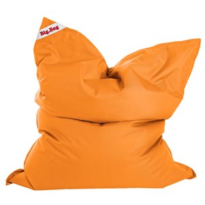 Fauteuil poire orange Big Bag Brava de Gouchee Home
