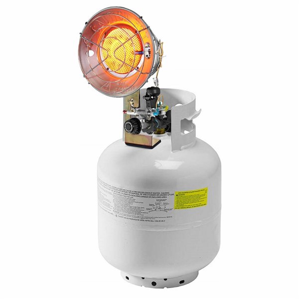 portable propane heater with thermostat