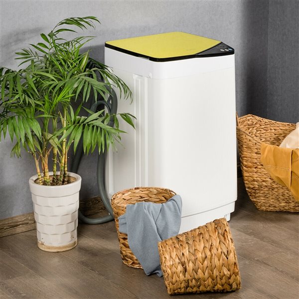 CASAINC White 16-in Full Automatic Washing Machine