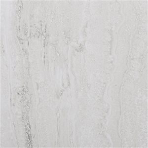 Dundee Deco Falkirk Fermoy 12-in x 24-in Ivory Peel-and-Stick Luxury Vinyl Tile Flooring - 10-Piece