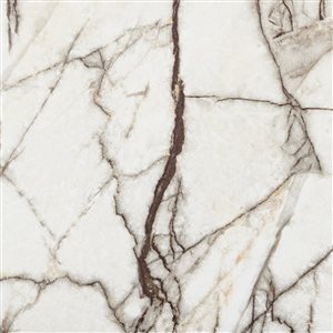 Dundee Deco Falkirk Fermoy 12-in x 24-in Off-White Peel-and-Stick Luxury Vinyl Tile Flooring - 10-Piece