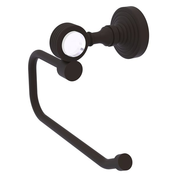 Allied Brass Pacific Grove Wall Mount Single Post Toilet Paper Holder in Oil Rubbed Bronze