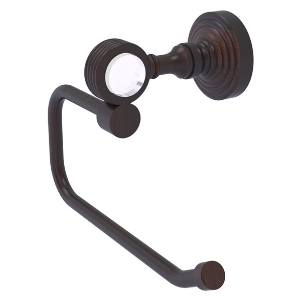 Allied Brass Pacific Grove Wall Mount Single Post Toilet Paper Holder in Venetian Bronze
