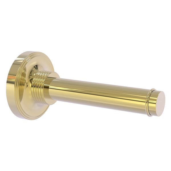 Allied Brass Prestige Regal Unlacquered Brass Horizontal Reserve Roll Toilet Paper Holder