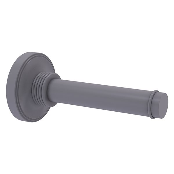 Allied Brass Prestige Regal Matte Grey Horizontal Reserve Roll Toilet Paper Holder