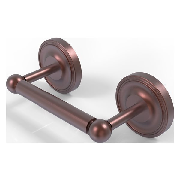 Allied Brass Prestige Regal Antique Copper 2 Post Toilet Tissue Holder