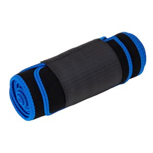 Mind Reader Medium Black and Blue Waist Trainer Belt
