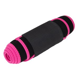 Mind Reader Medium Black and Pink Waist Trainer Belt