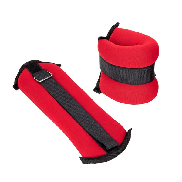 Mind Reader 1-lb Red Neoprene Adjustable Weights - Set of 2 2WRANLB1 ...