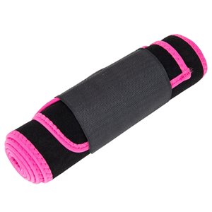 Mind Reader Small Black and Pink Waist Trainer Belt