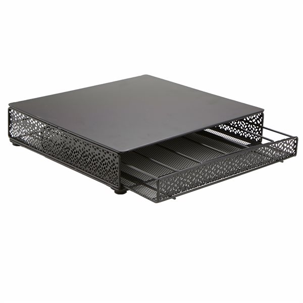 Mind Reader Black 36-Capacity Single-Serve Coffee Pod Case