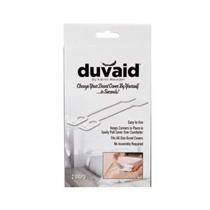 Mind Reader Duvet Cover Helpers - 2-Pack