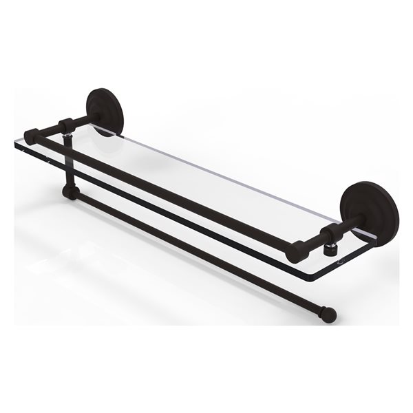 Allied Brass Prestige Que New Oil Rubbed Bronze Paper Towel Holder with