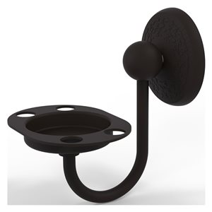 Allied Brass Prestige Monte Carlo Oil Rubbed Bronze Brass Tumbler and Toothbrush Holder