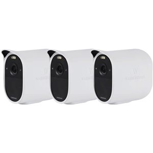 Wasserstein White Camera Skin for Arlo Essential Spotlight/XL Spotlight (3-Pack)