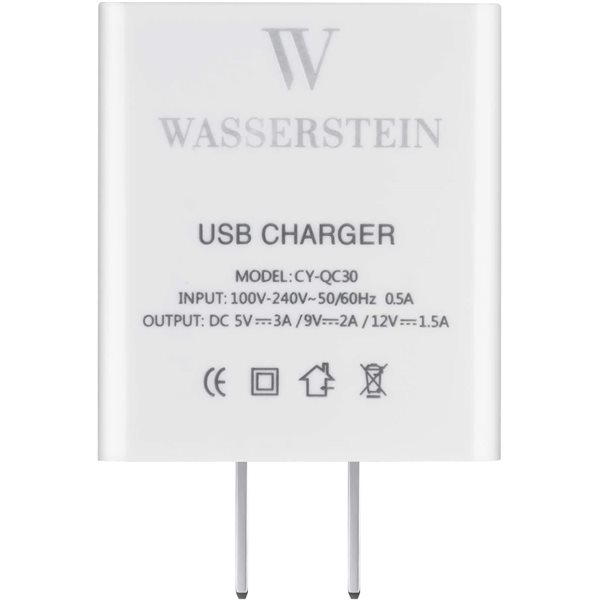 Wasserstein White 20-ft Charging Cable for EufyCam E Wireless Security Camera (1-Pack)