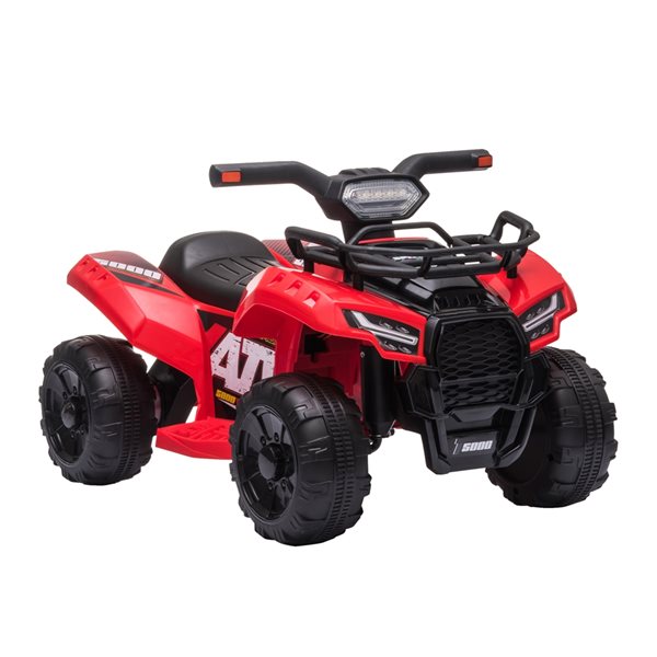 Aosom Red ATV Electric Kids Ride-On Car