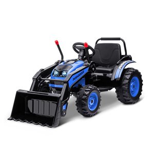 Aosom 6 V Blue Excavator Electric Kids Ride-On Car