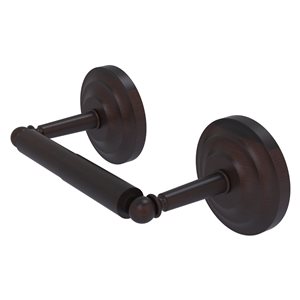Allied Brass Que New Venetian Bronze Wall Mount Double Post Toilet Paper Holder