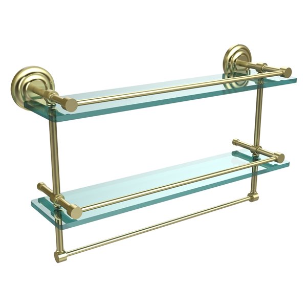 Gold Color Brass Wall Mount Bathroom Towel Rack Towel Rail/ Towel Bar Shelf