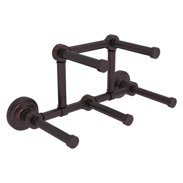 Allied Brass Que New Antique Bronze Wall Mount 5-Roll Toilet Paper Holder