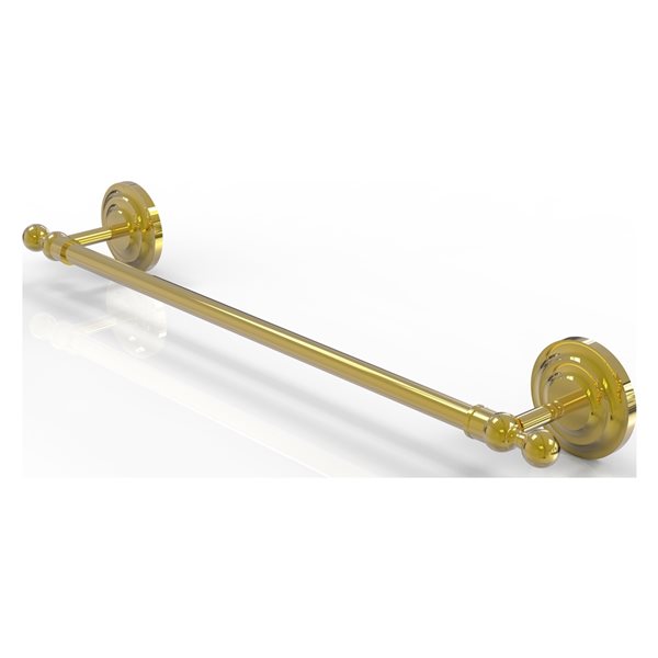 Allied Brass QN-41/30 Que Collection 30 Inch Towel Bar, Brushed