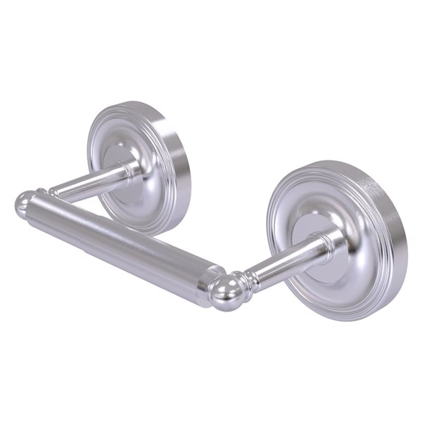 Allied Brass Regal Satin Chrome Wall Mount Double Post Toilet Paper Holder