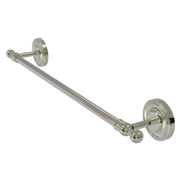 Allied Brass Regal Polished Nickel 36-in Towel Bar