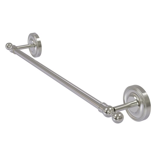 Allied Brass Regal Satin Nickel 36-in Towel Bar