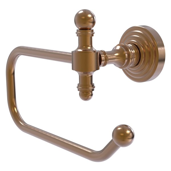 Allied Brass Retro Wave Brushed Bronze European Style Toilet Tissue Holder