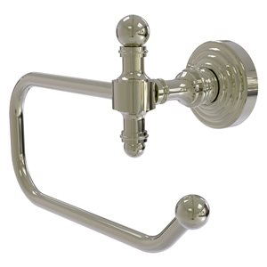 Allied Brass Retro Wave Polished Nickel European Style Toilet Tissue Holder