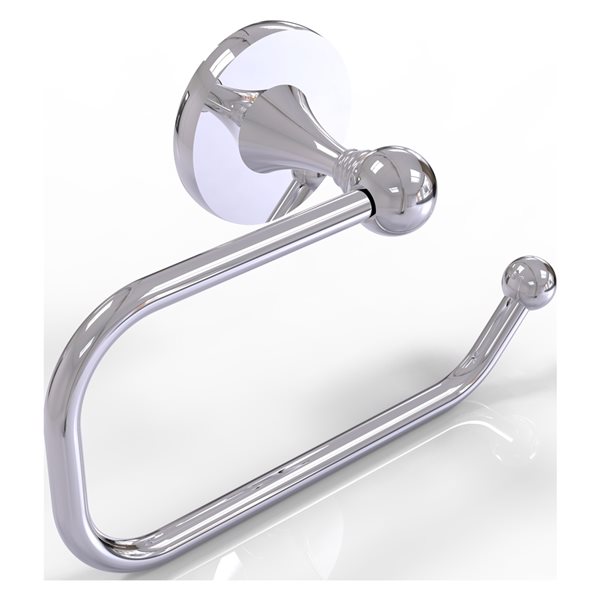 Allied Brass Shadwell Polished Chrome Wall Mount Single Post Toilet Paper Holder