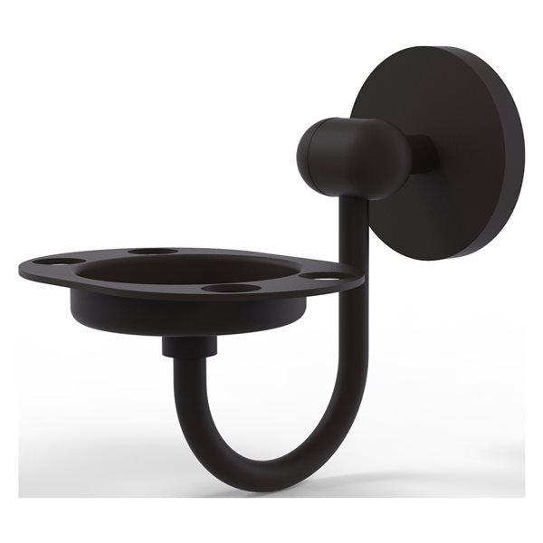 Allied Brass Tango OilRubbed Bronze Brass Tumbler and Toothbrush