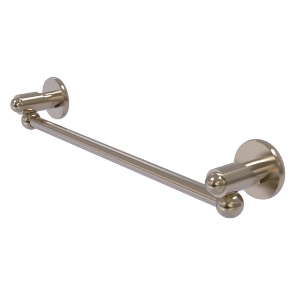 Allied Brass Soho 24-in Antique Pewter Wall Mount Single Towel Bar