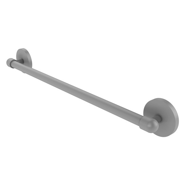 Allied Brass Tango 36-in Matte Grey Wall Mount Single Towel Bar