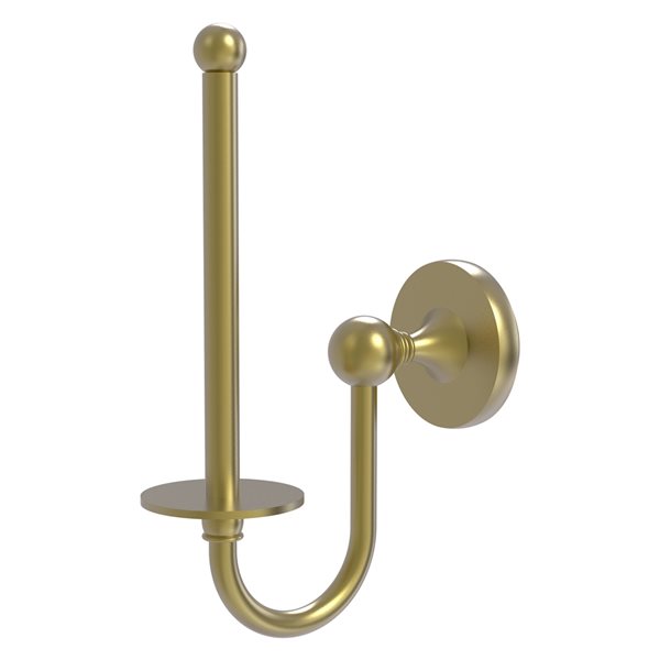Allied Brass Shadwell Satin Brass Single Post Wall Mount Toilet Paper Holder