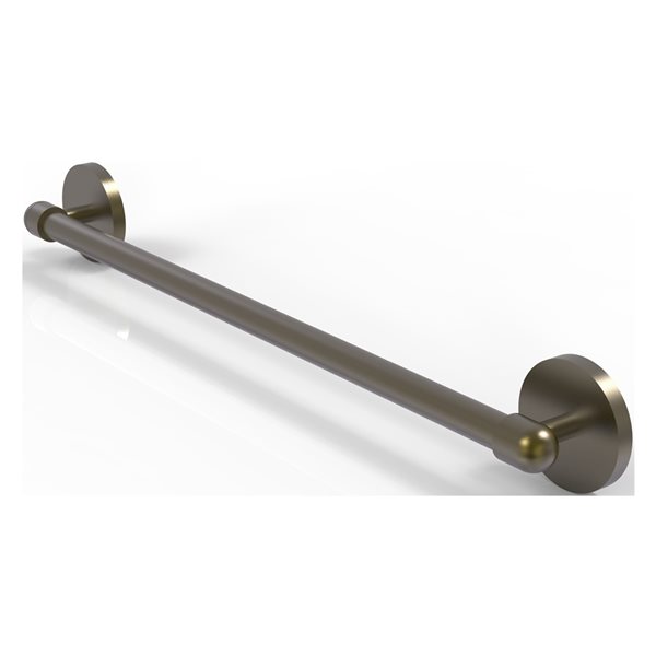 Allied Brass Tango 18-in Antique Brass Wall Mount Single Towel Bar