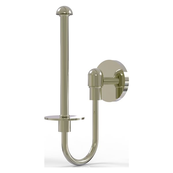 Allied Brass Tango Polished Nickel Single Post Wall Mount Toilet Paper Holder