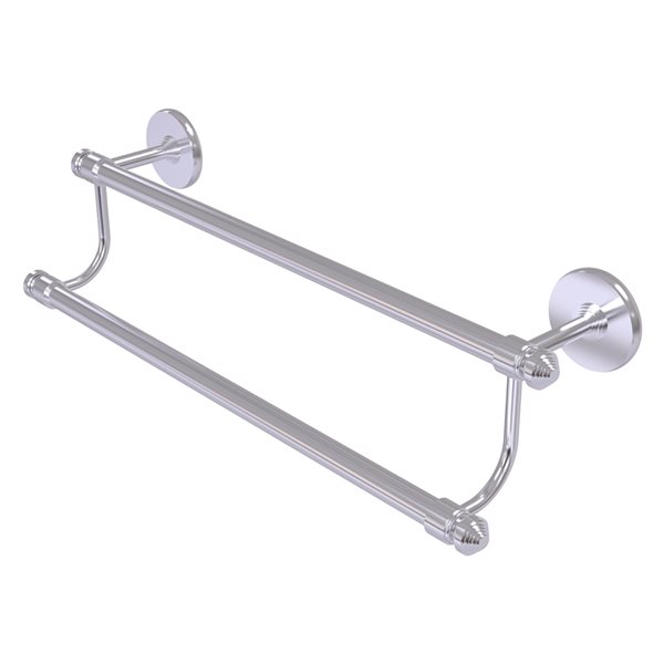 Allied Brass Southbeach 36-in Double Satin Chrome Wall Mount Double Towel Bar