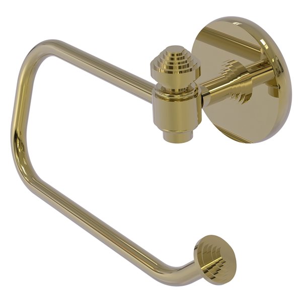 Allied Brass Southbeach Unlacquered Brass Wall Mount Single Post Toilet   330924158 MainImage 001 L 