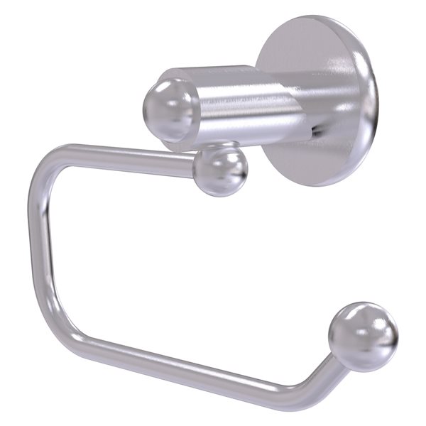 Allied Brass Soho Satin Chrome Wall Mount Single Post Toilet Paper Holder
