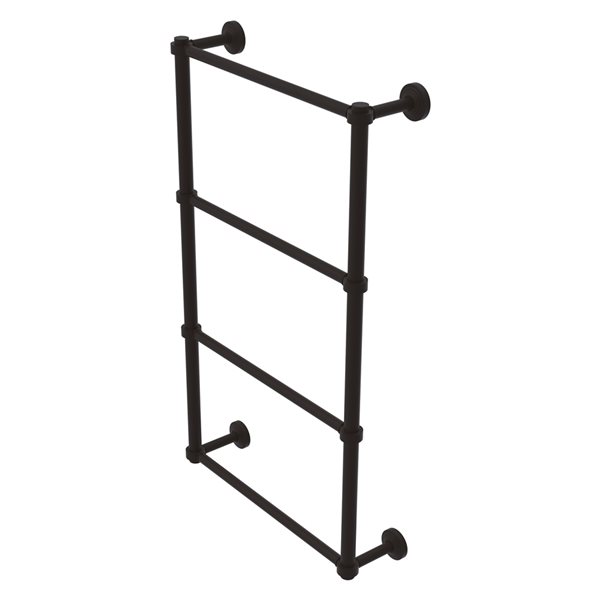 Allied Brass Waverly Place Oil Rubbed Bronze 4 Tier 30-in Ladder Towel Bar
