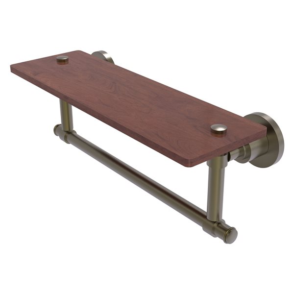 Allied Brass Washington Square Polished Brass 36-in Towel Bar