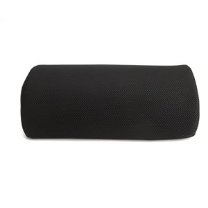 Mind Reader Modern Black Rectangle Multi-Purpose Cushion Foam Footrest