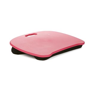 Mind Reader 17-in Pink Traditional Adjustable Lap Desk with 1-Handle