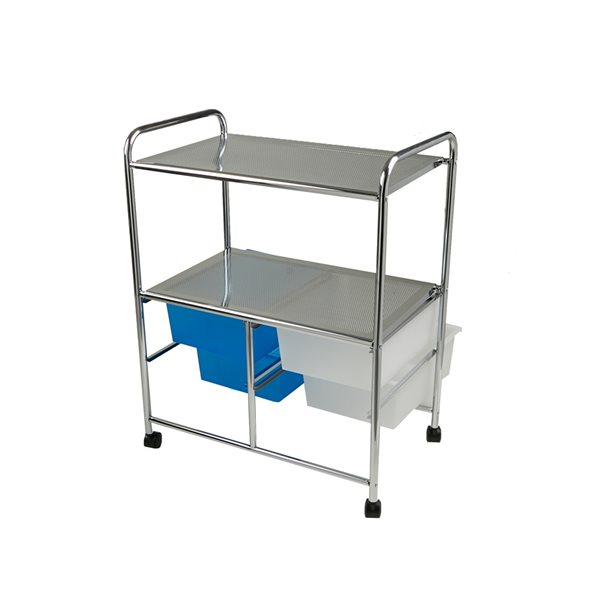 Mind Reader Network Collection, Rolling Storage Cart with 3 Removable –  Mindreaderstore