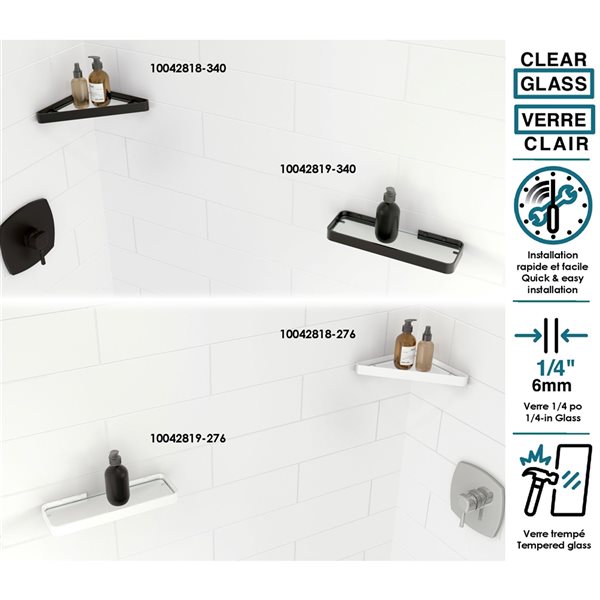MAAX Denso Matte White 62-in x 84-in Shower Surround Back Wall Panel