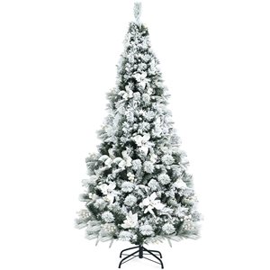 Costway 2-ft Pre-lit Tabletop Artificial Christmas Tree with 40 LED Lights and Timer