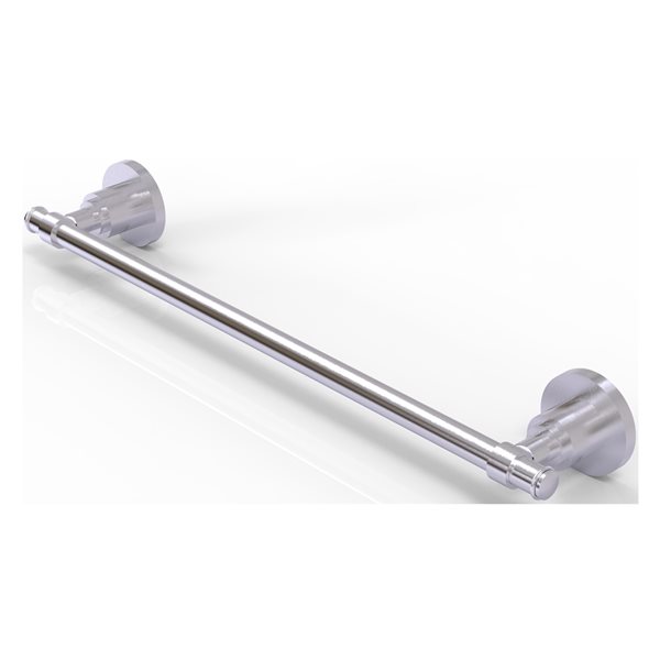 Allied Brass Washington Square Satin Chrome 36-in Towel Bar