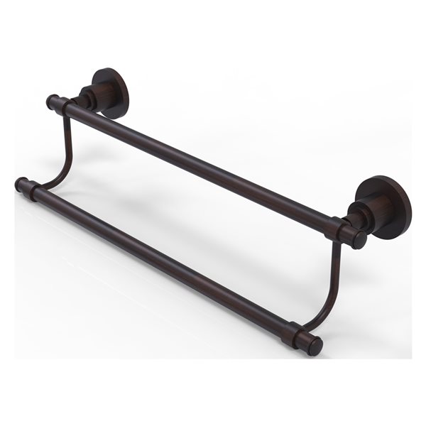 Allied Brass Washington Square Venetian Bronze 30-in Double Towel Bar